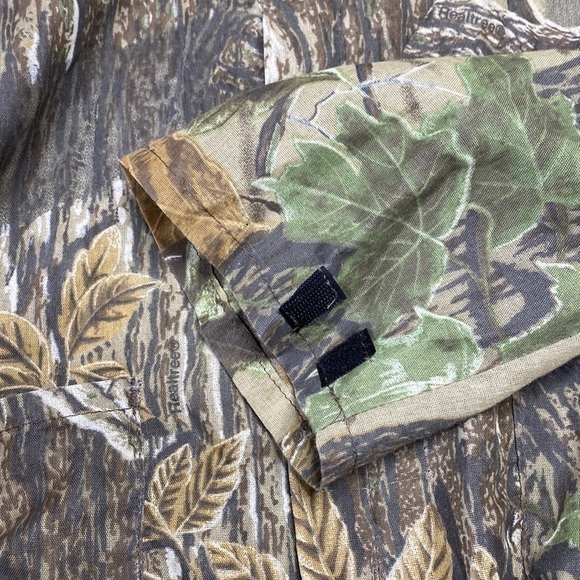 Vintage Camouflage Military Hunting Field Lightweight Jacket Size Medium - Picture 6 of 8